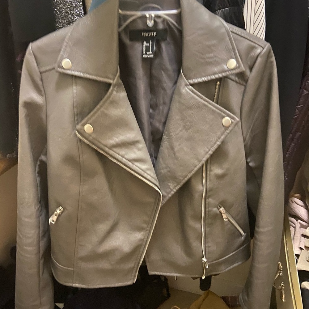 Forever 21 Faux Leather Jacket